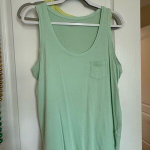Express Women’s Tank Top with Pocket, Mint size L